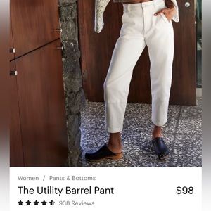 Everlane utility barrel pant